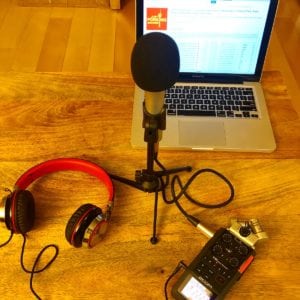 Just Forking Around Podcast Gear